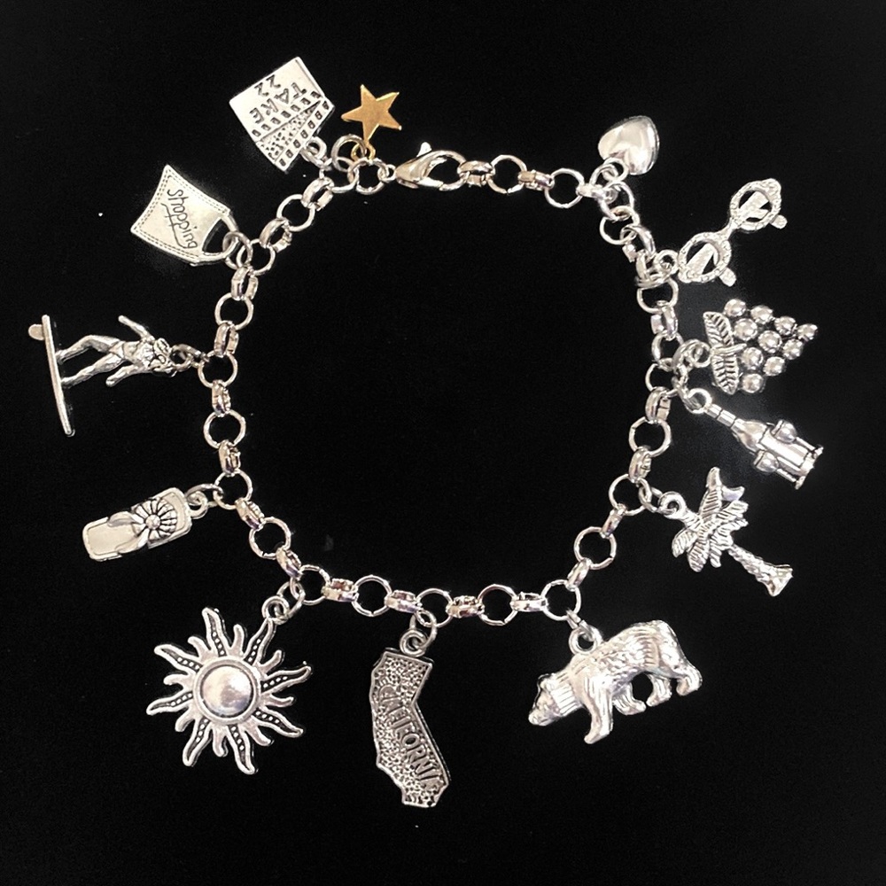 California Charm Bracelet